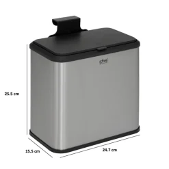 Poubelle à compost 5L, Inox