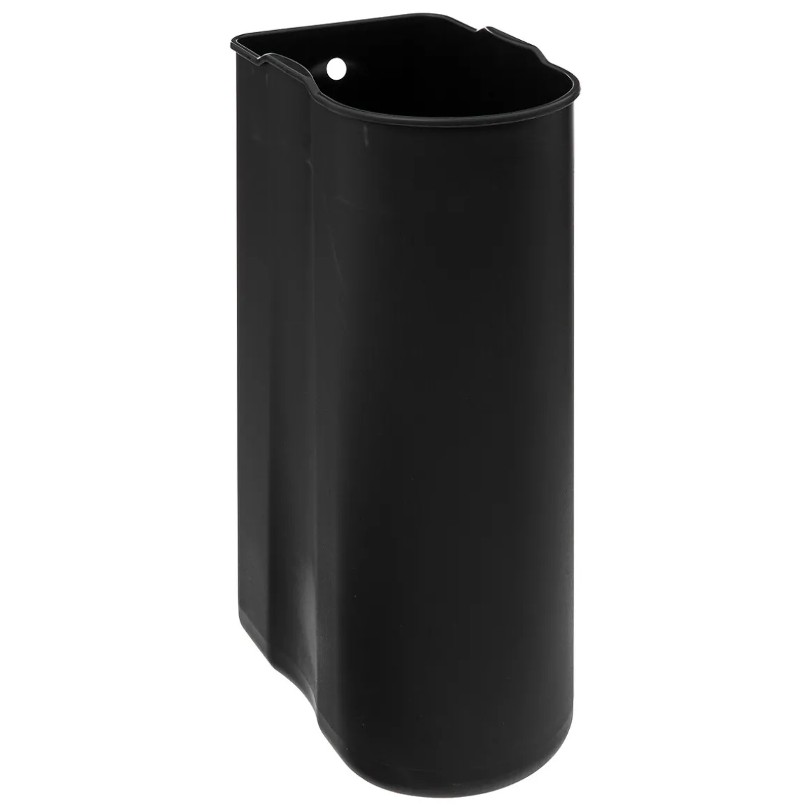 Poubelle à pédale métal 30L, Noir Ariane