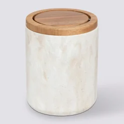 Poubelle de table, Effet travertin
