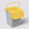 Poubelle de tri sélectif empilable en plastique 20L