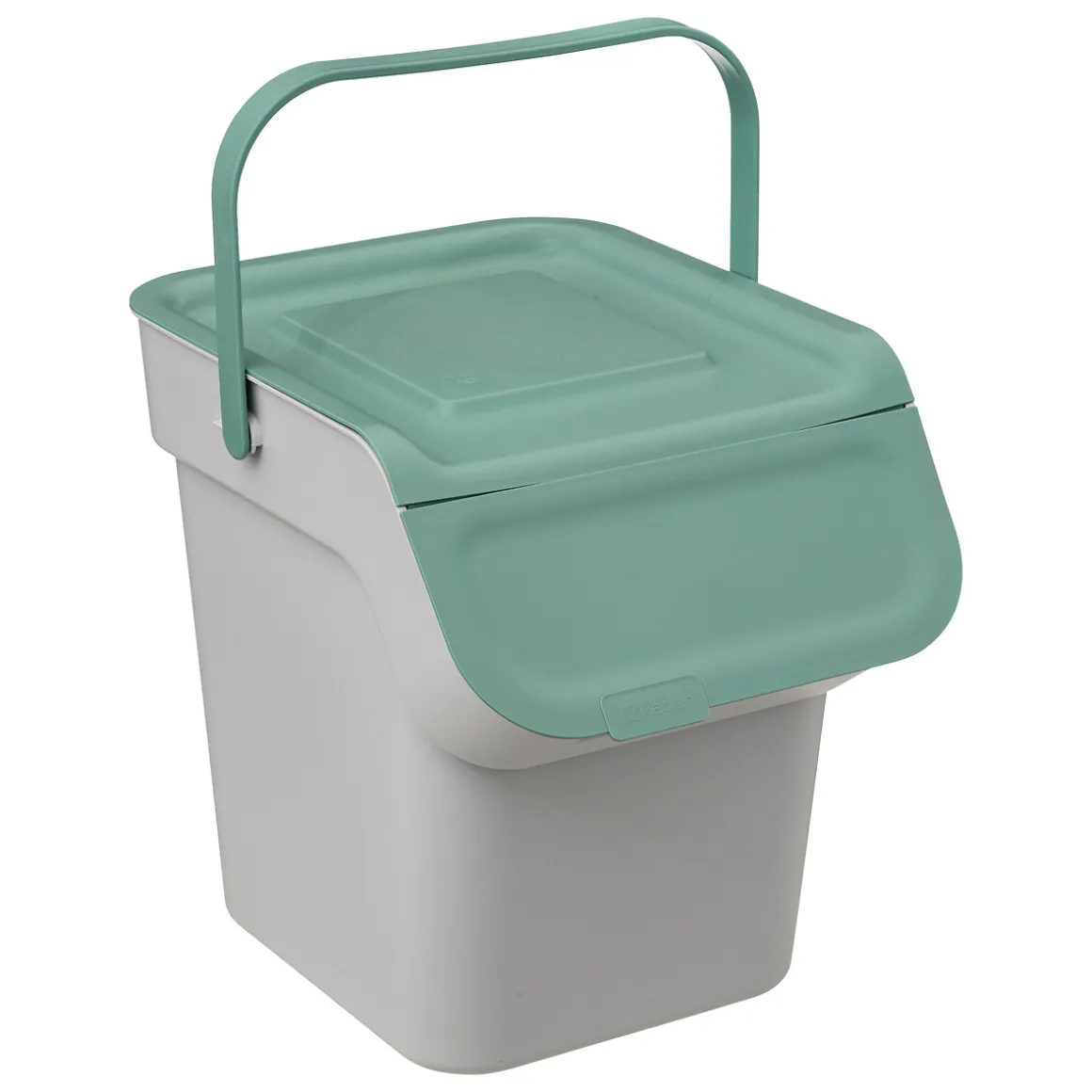 Poubelle de tri sélectif empilable en plastique 20L