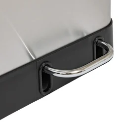 Poubelle de tri 3X18L, Inox