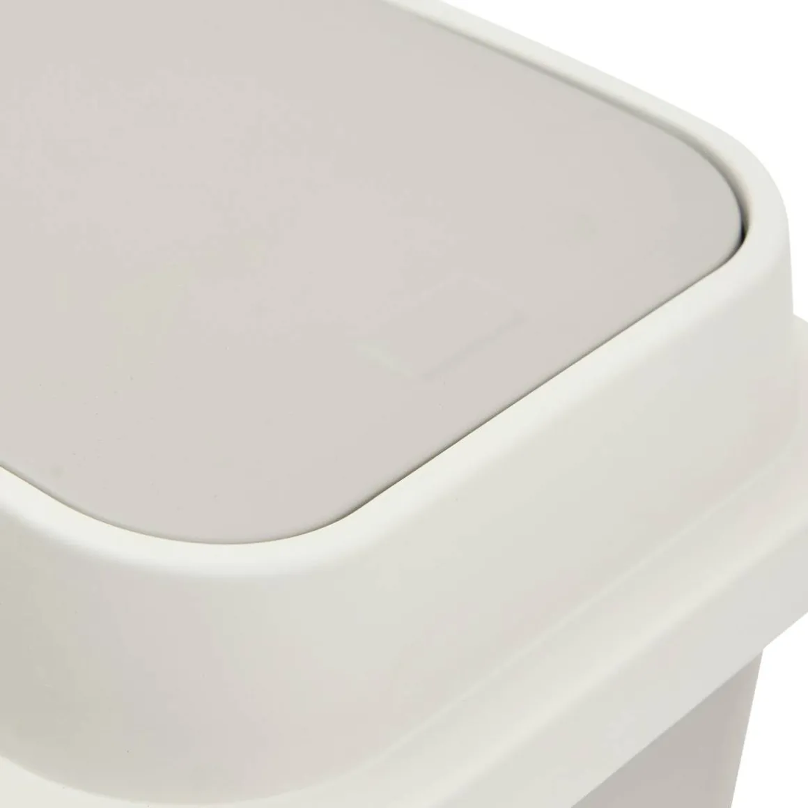 Poubelle, 10L, Beige