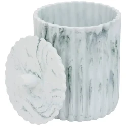 Poubelle, Manuel, 5 l, Blanc