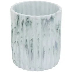 Poubelle, Manuel, 5 l, Blanc