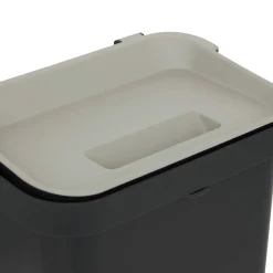 Poubelle, Manuel, 5 l, Noir