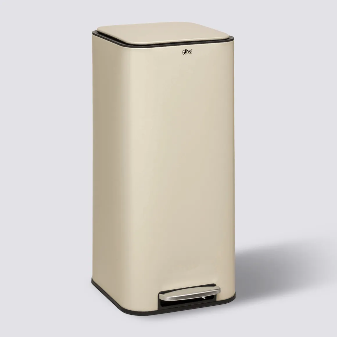 Poubelle métal 30L, Argile