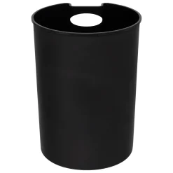 Poubelle métal 6L, Noir