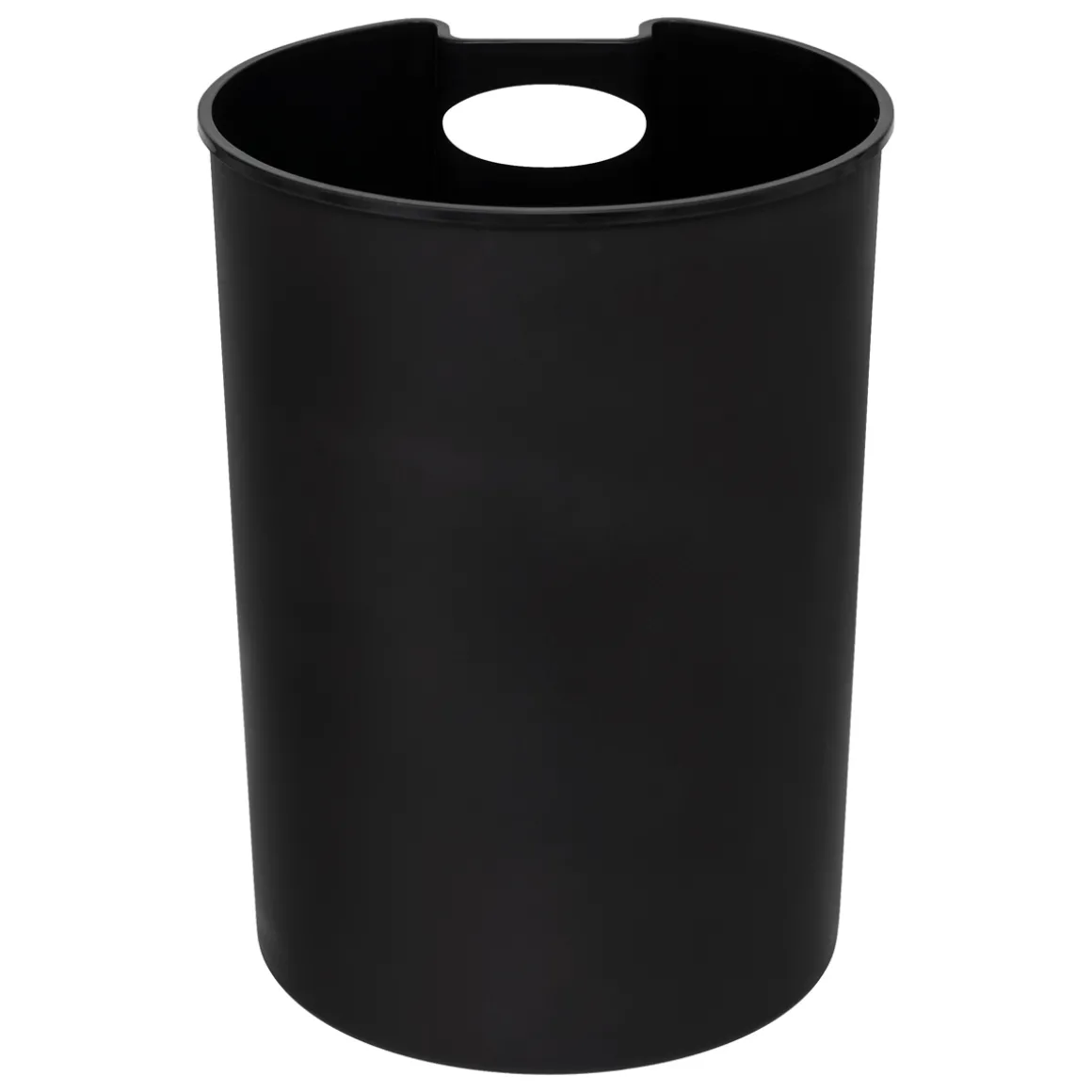 Poubelle métal 6L, Noir