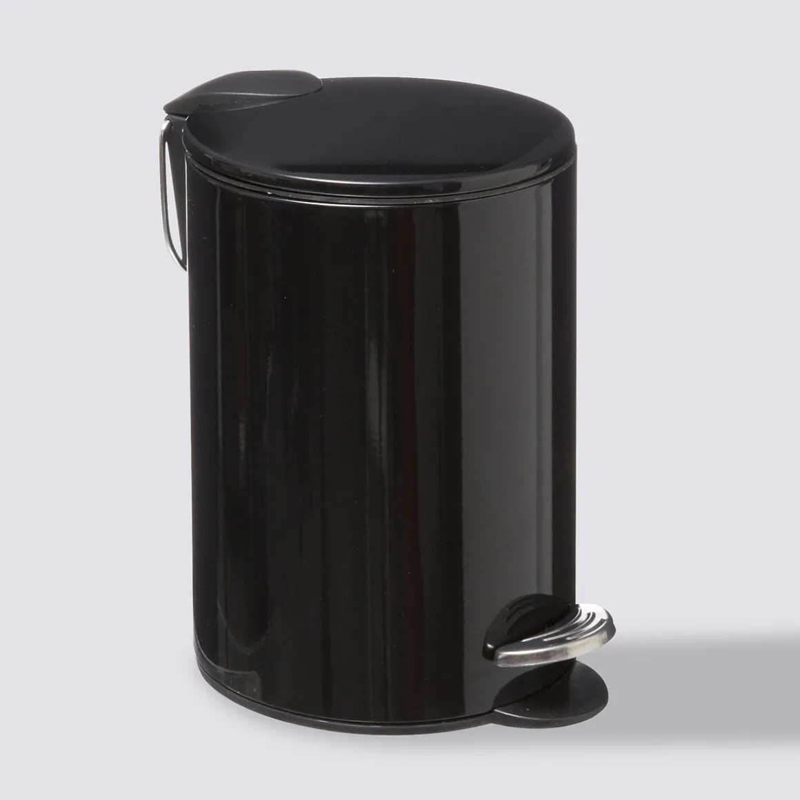 Poubelle métal Soft Close 3L, Noir