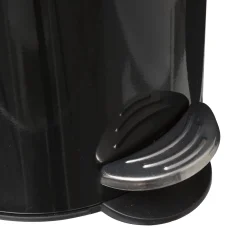 Poubelle métal Soft Close 3L, Noir