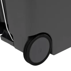 Poubelle, Pédale, 45 l, Gris