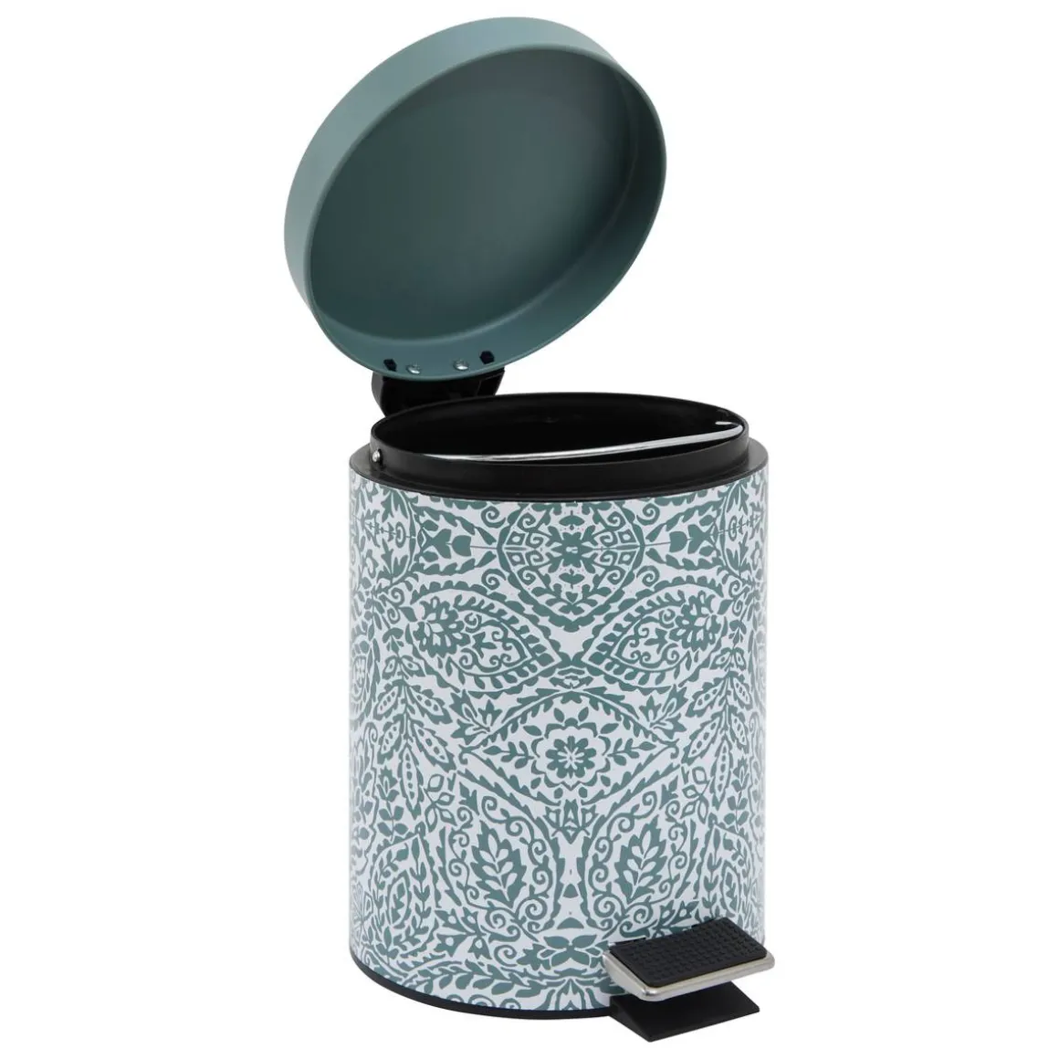 Poubelle, Pédale, 3 l, Vert
