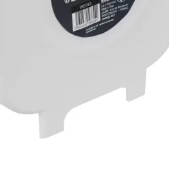 Poubelle rétractable de porte 8L, Noir & Blanc