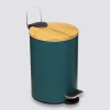 Poubelle Soft Close 3L, Bleu pétrole