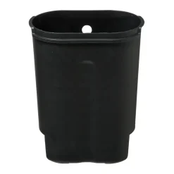 Poubelle Soft close métal 6L, Inox