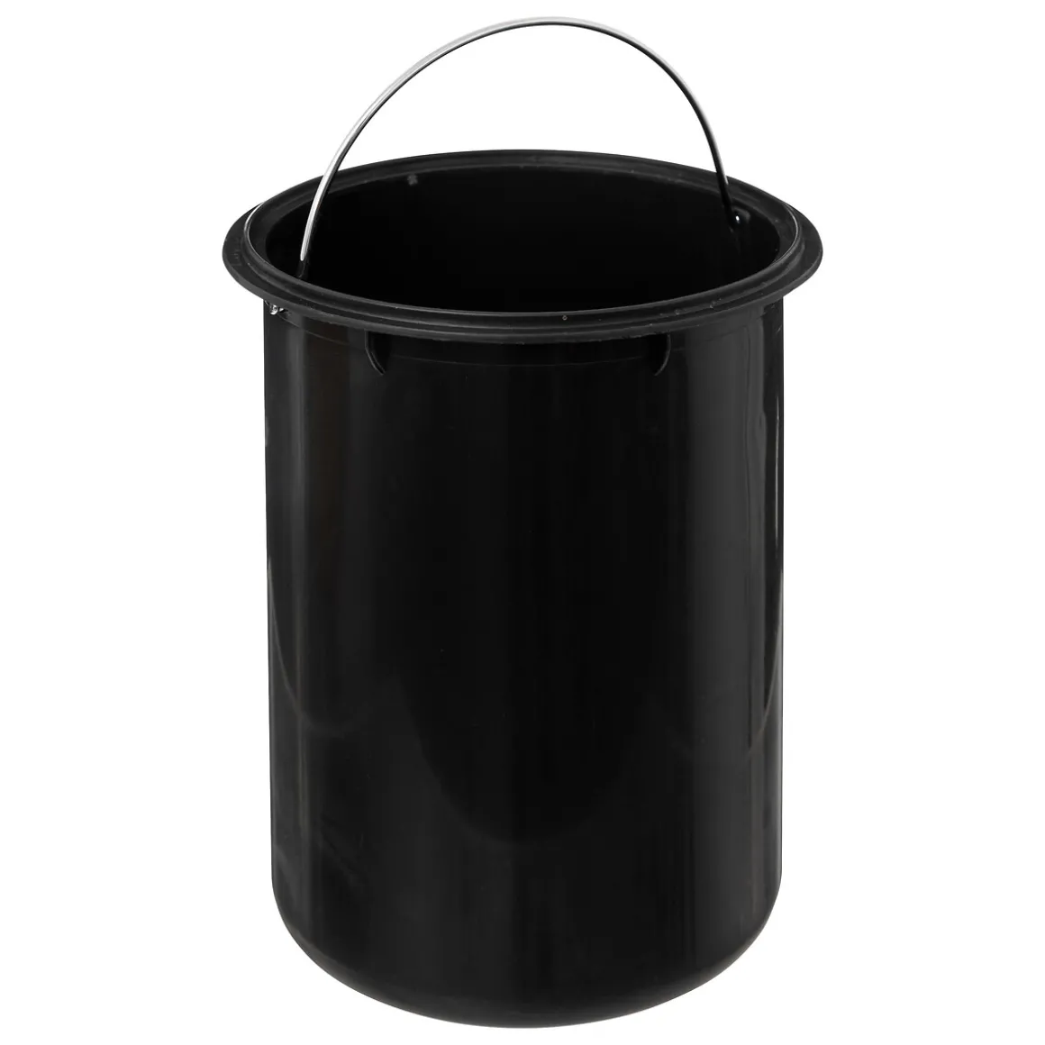 Poubelle Soft close métal 3L, Noir
