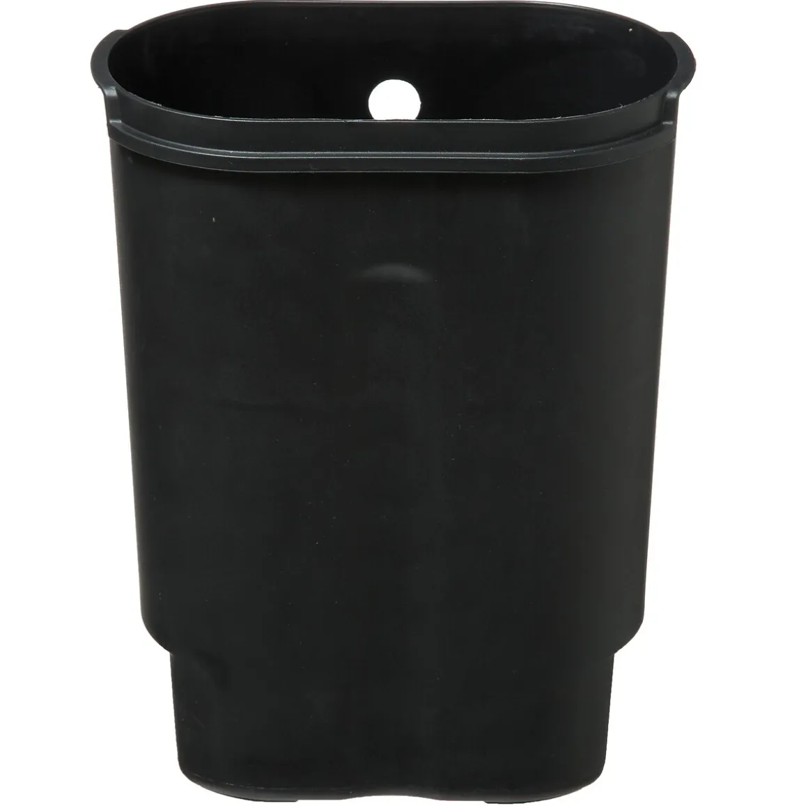 Poubelle Soft close métal 6L, Noir