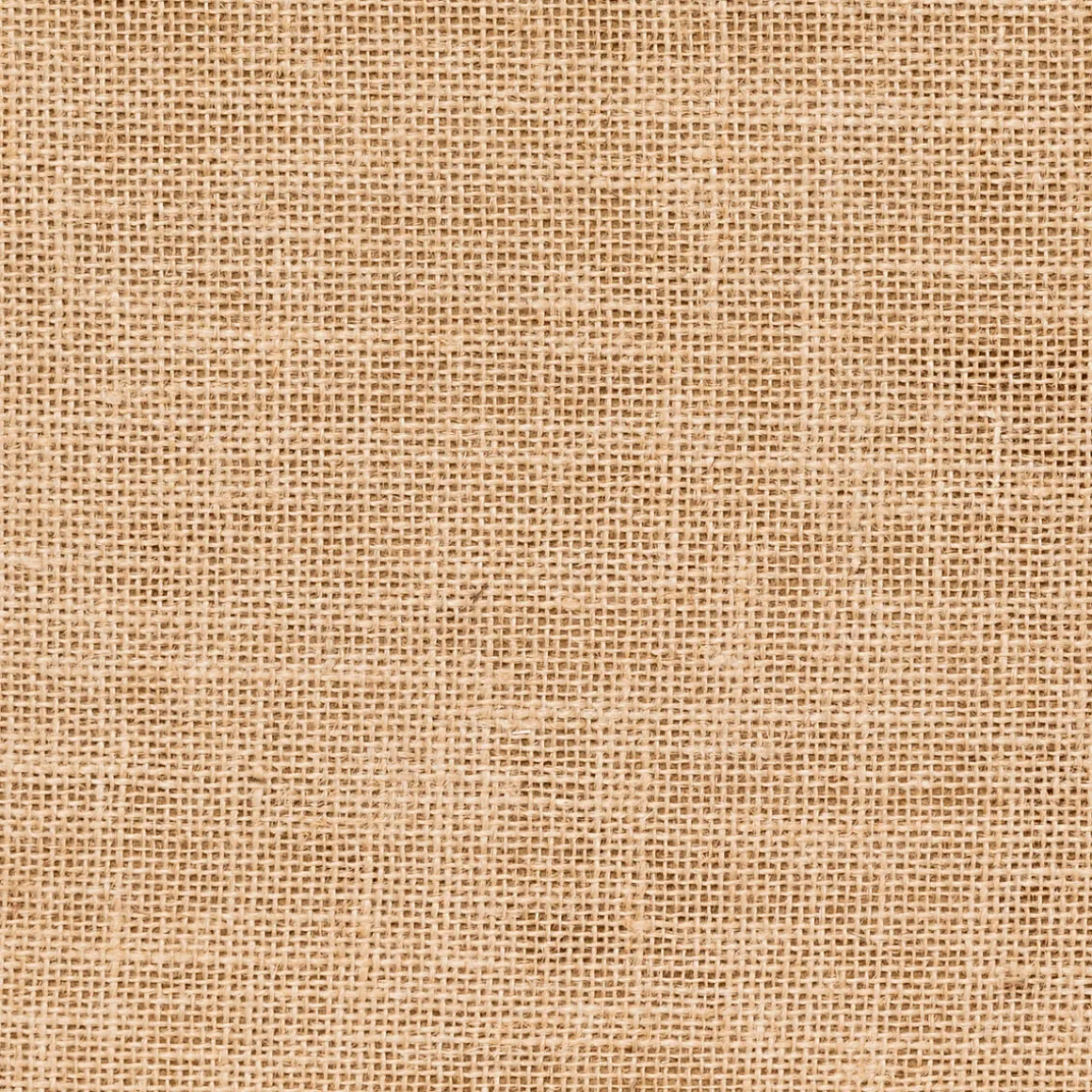 Pouf de rangement 31x31 cm, Toile de jute