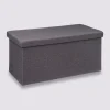 Pouf double pliant, Gris