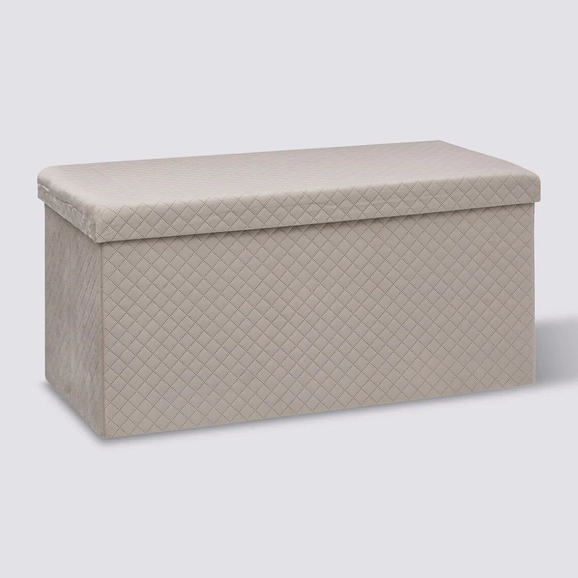 Pouf double pliant, Velour lin