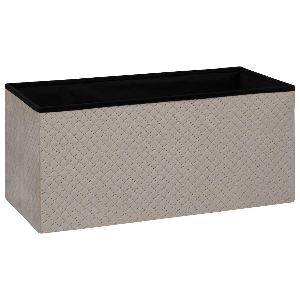 Pouf double pliant, Velour lin