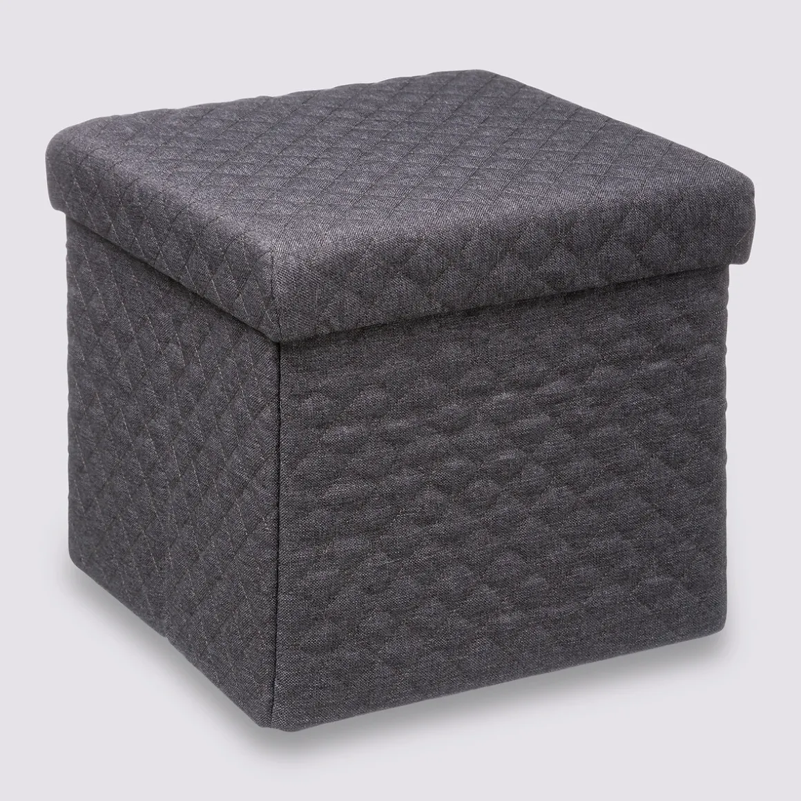 Pouf pliable 31x31 cm,Gris anthracite