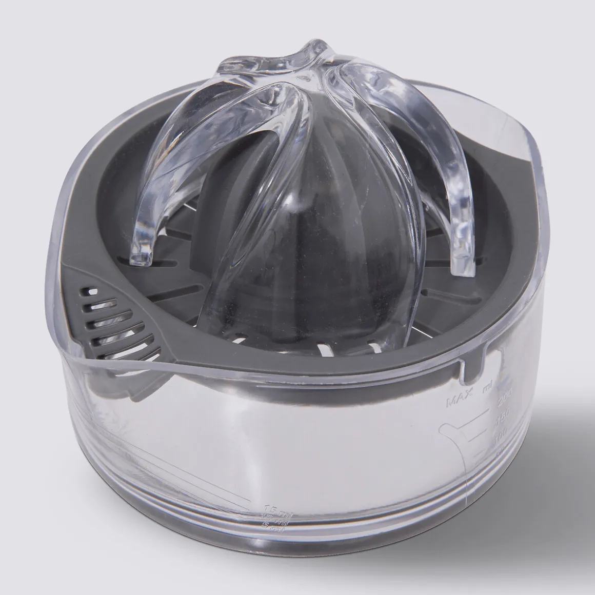 Presse-agrume 2 en 1, Gris