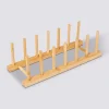 Rack 6 assiettes, Bambou