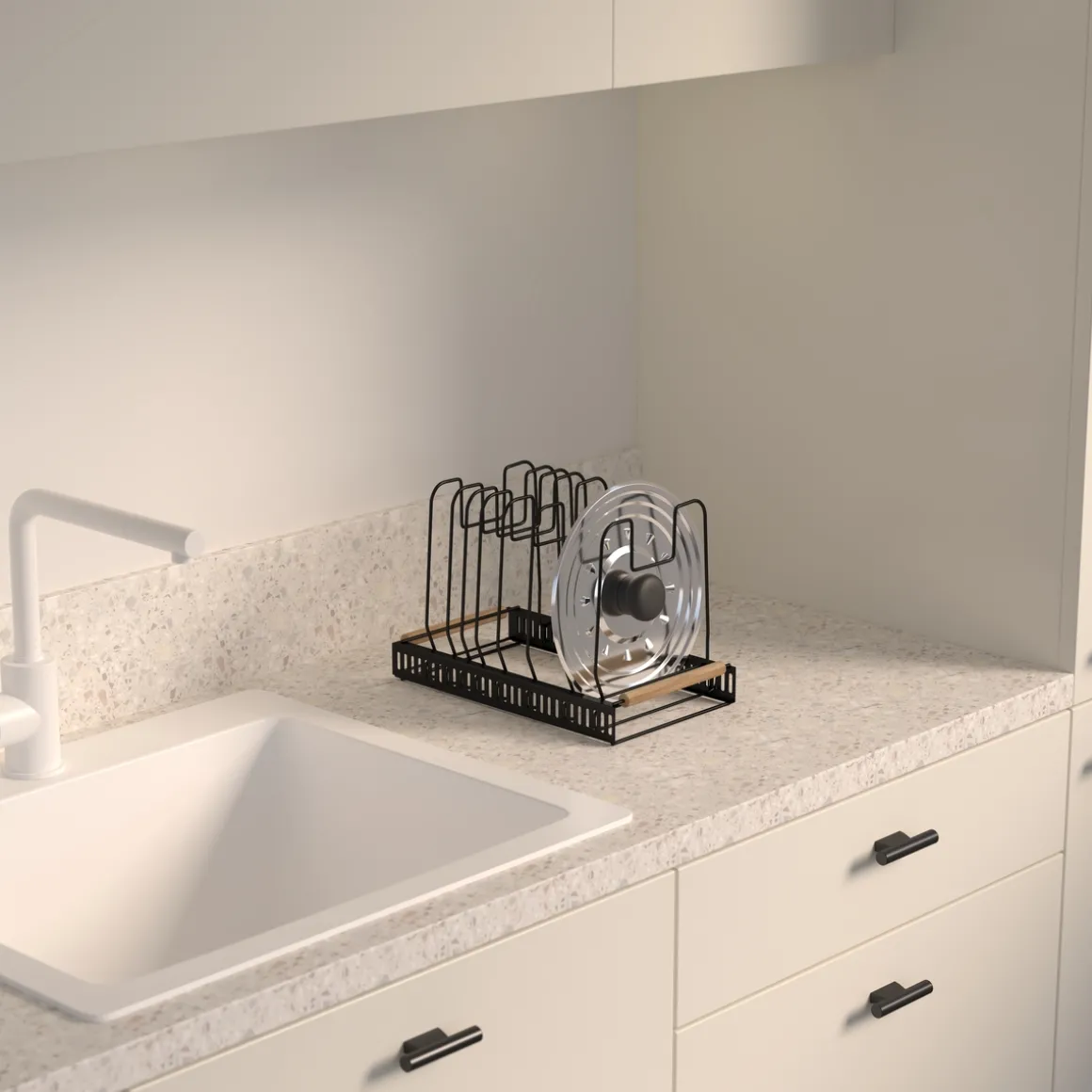 Rack extensible poêles/casseroles