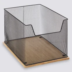 Range-bureau bambou, Noir