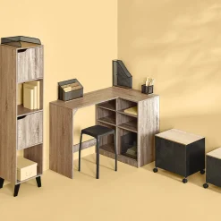 Range-bureau bambou, Noir