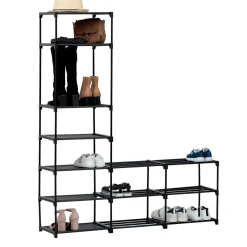 Range-chaussures modulables, Noir