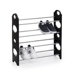 Range-chaussures x8, Noir