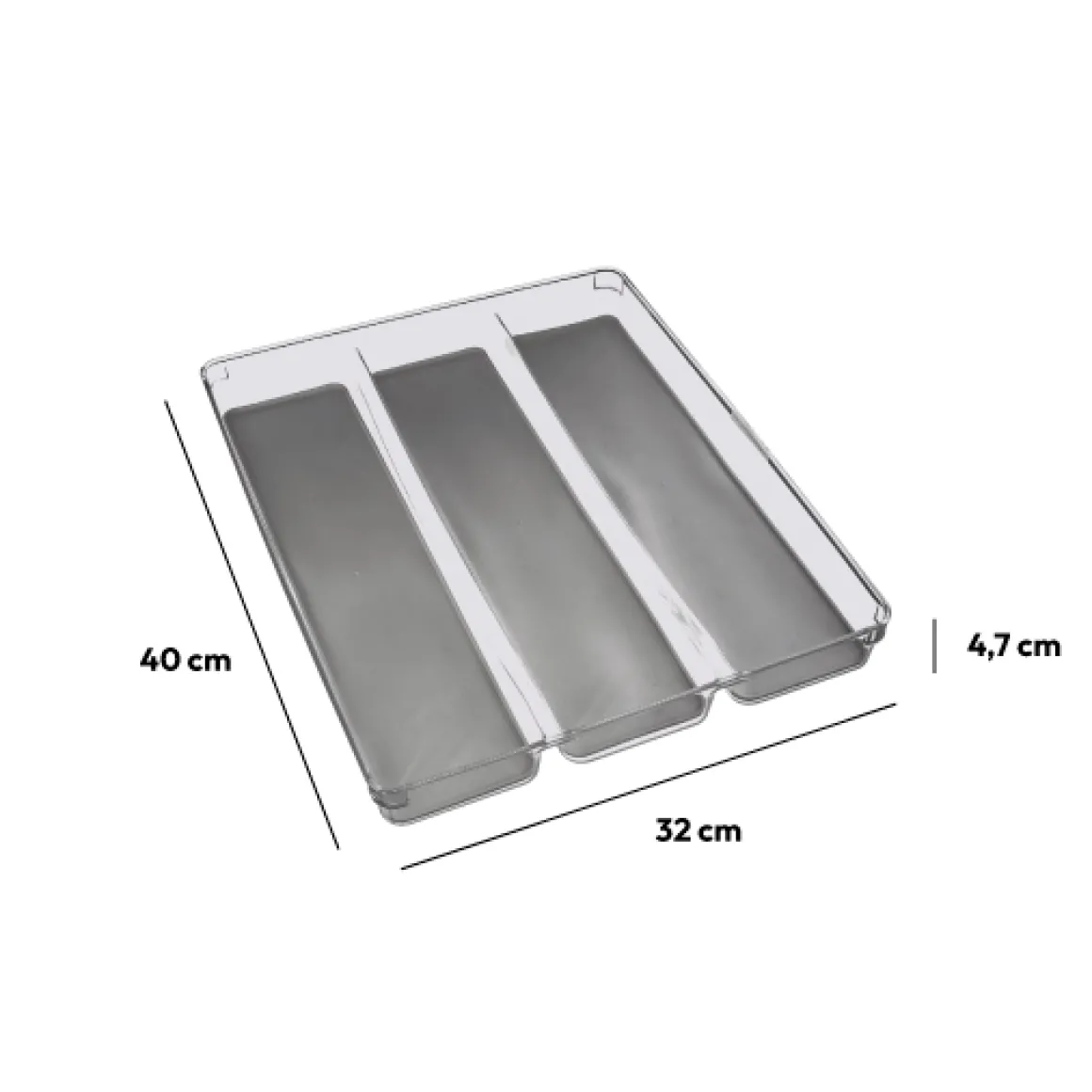 Range-couverts 3 compartiments
