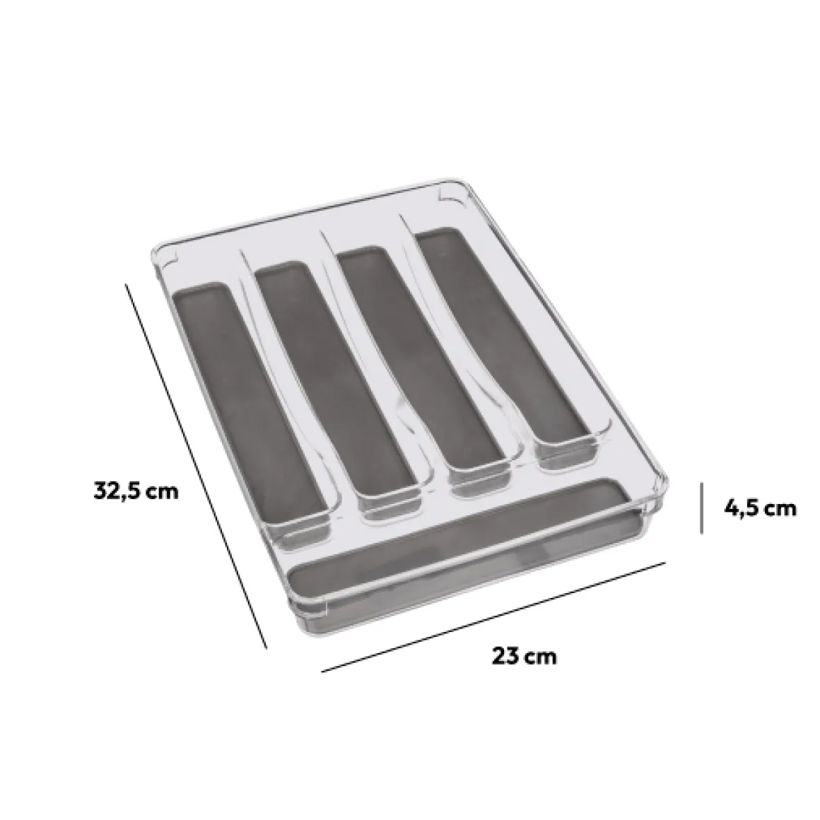 Range-couverts 5 compartiments