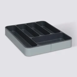 Range-couverts extensible, Gris