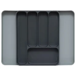 Range-couverts extensible, Gris