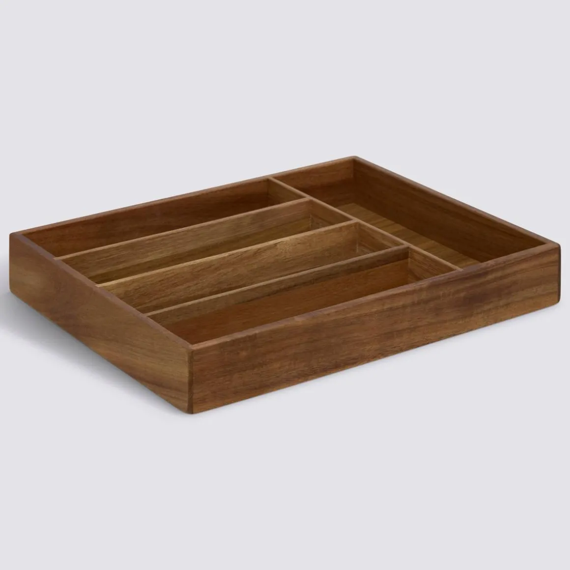 Range-couverts, L.35 cm, Marron