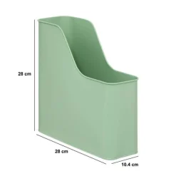 Range-documents, l.28 cm, Vert Clair