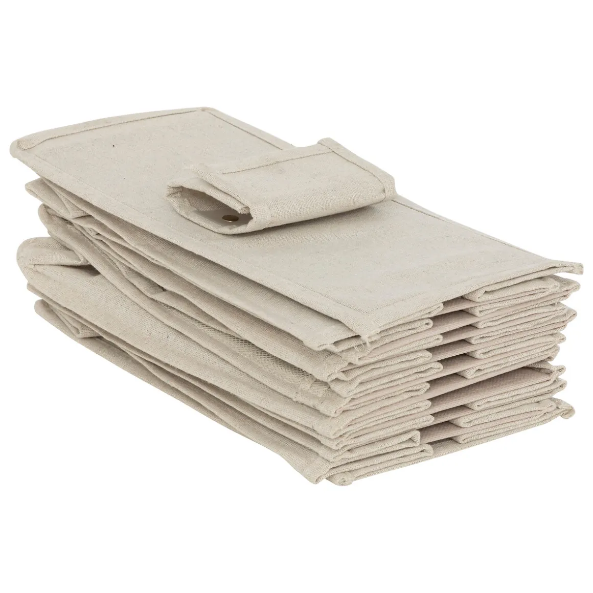 Rangement chaussures 10 cases avec panier, Beige
