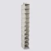 Rangement chaussures 10 cases, Gris clair