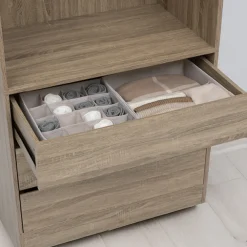 Rangement tiroir 16 compartiments, Beige