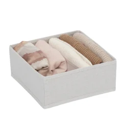 Rangement tiroir 2 compartiments, Beige