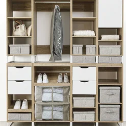 Rangement tiroirs, Gris clair