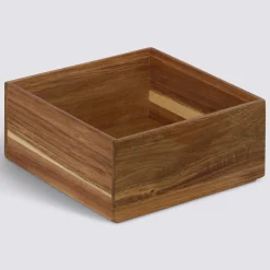 Rangement tiroirs, L.15 cm, Marron