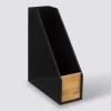 Range-revues bambou, Noir
