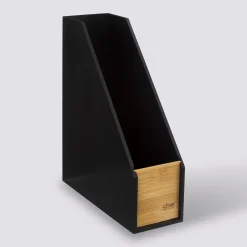 Range-revues bambou, Noir