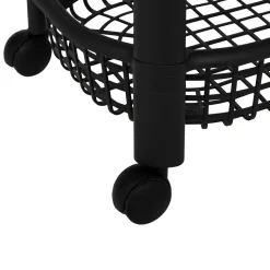 Resserre avec paniers 4 niveaux, Noir