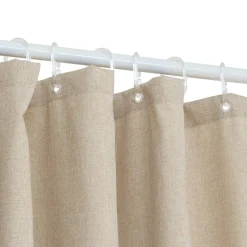 Rideau de douche, l.180 cm, Beige